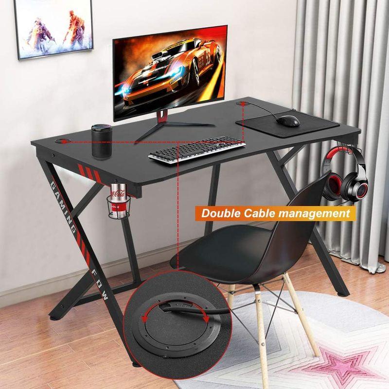 PCデスク FDW(Factory Direct Wholesale) レッド カップホルダー  