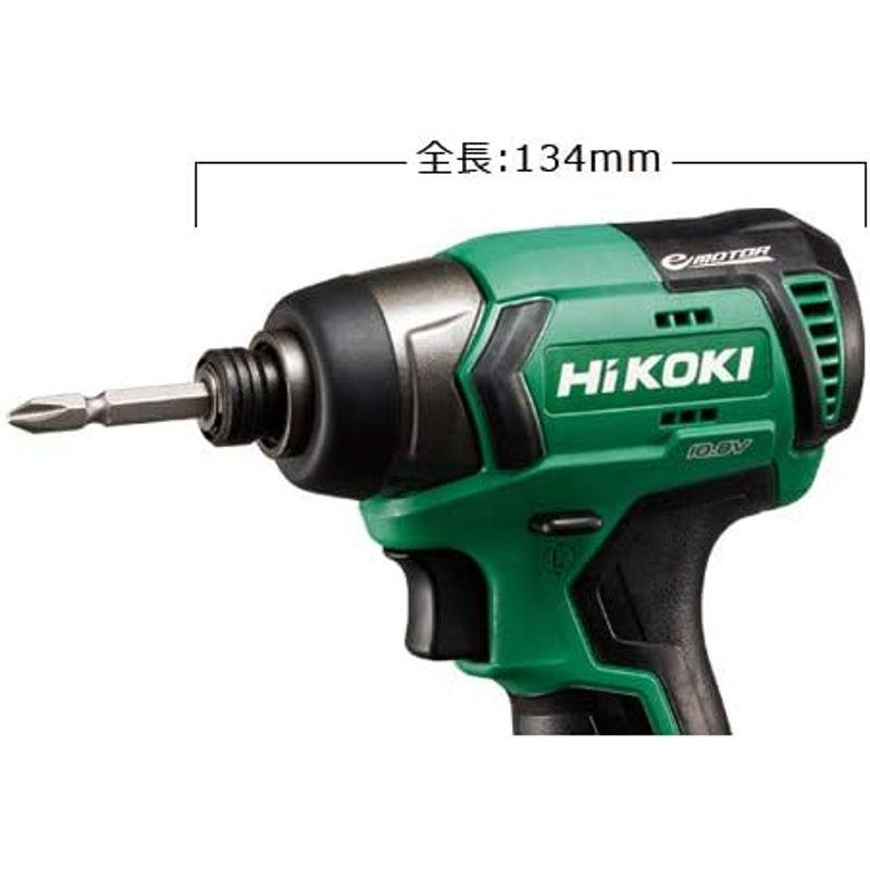 HiKOKI(ハイコーキ) コードレスインパクトドライバ スライド電池1.5Ah 10.8V WH12DD(2ES) 急速充電器・ケース付｜utilityfactory｜06