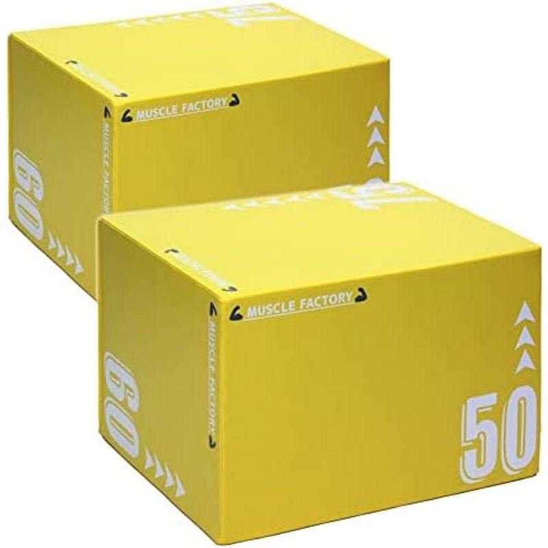 MUSCLE FACTORY プライオボックス ソフト 50×60×75cm ジャン