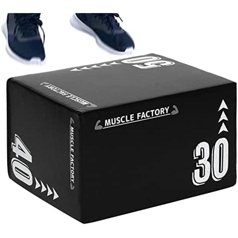 マッスルファクトリー  プライオボックス 50×40×30 MUSCLE FACTORY プライオボックス ソフト 30×40×50cm ジャン