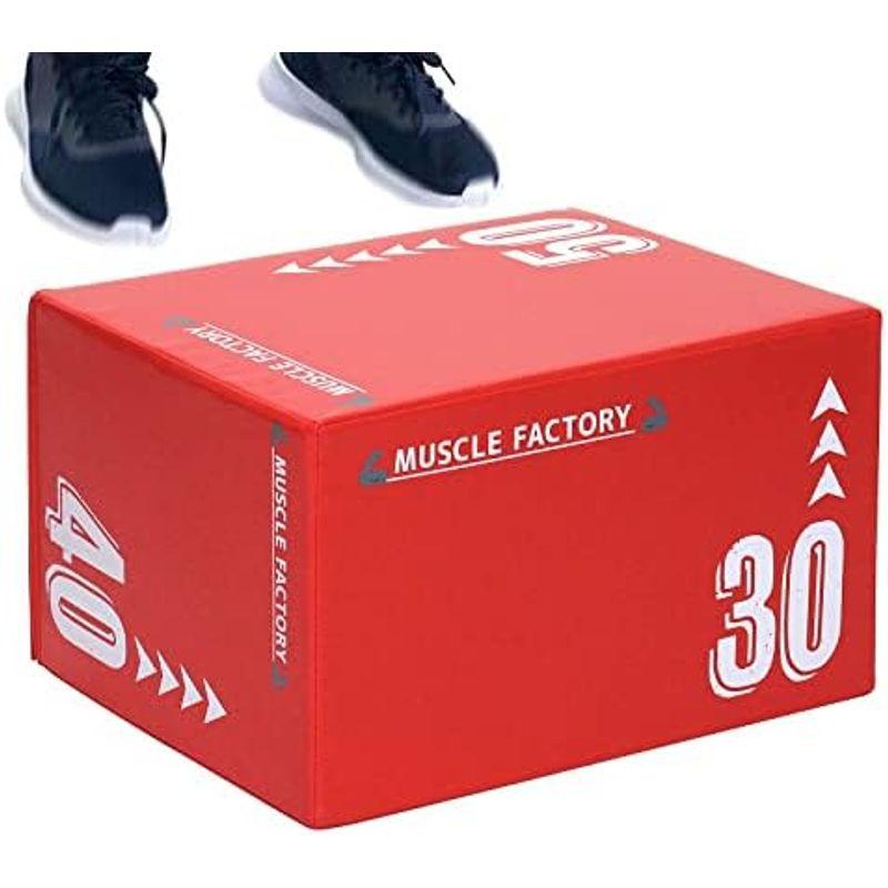 MUSCLE FACTORY プライオボックス ソフト 30×40×50cm ジャンプ