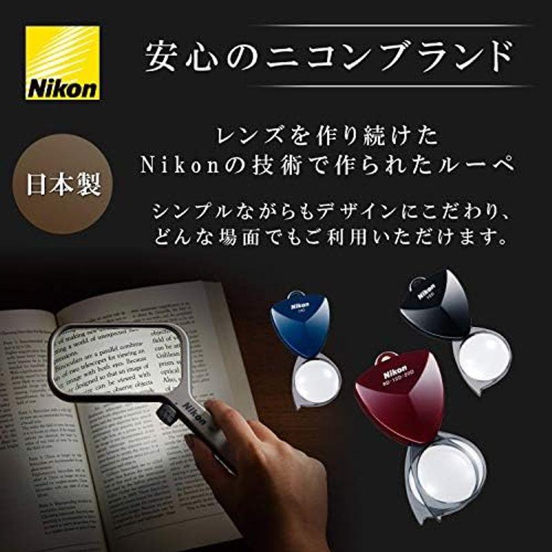 ルーペ ミッドナイトブルー 光学機器・カメラ用品 Nikon 携帯型拡大鏡 ニューポケットタイプルーペ20D(2倍/3倍/5倍) N20DMB (日本｜utilityfactory｜11