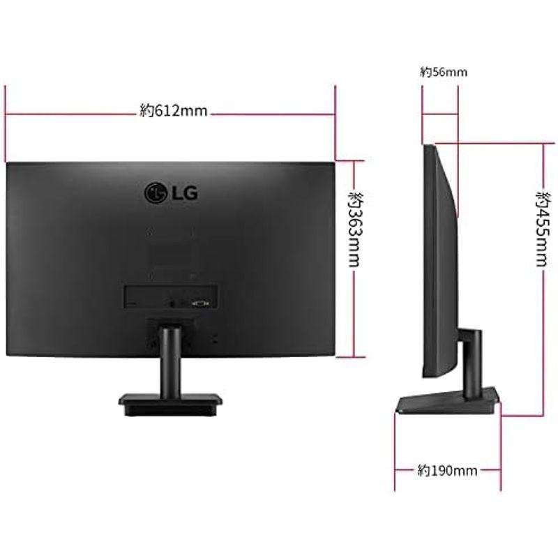 LG フレームレス モニター ディスプレイ 32MP60G-B 31.5インチ/フルHD/IPS/HDMI,DP,D-Sub/FreeSyn｜utilityfactory｜11