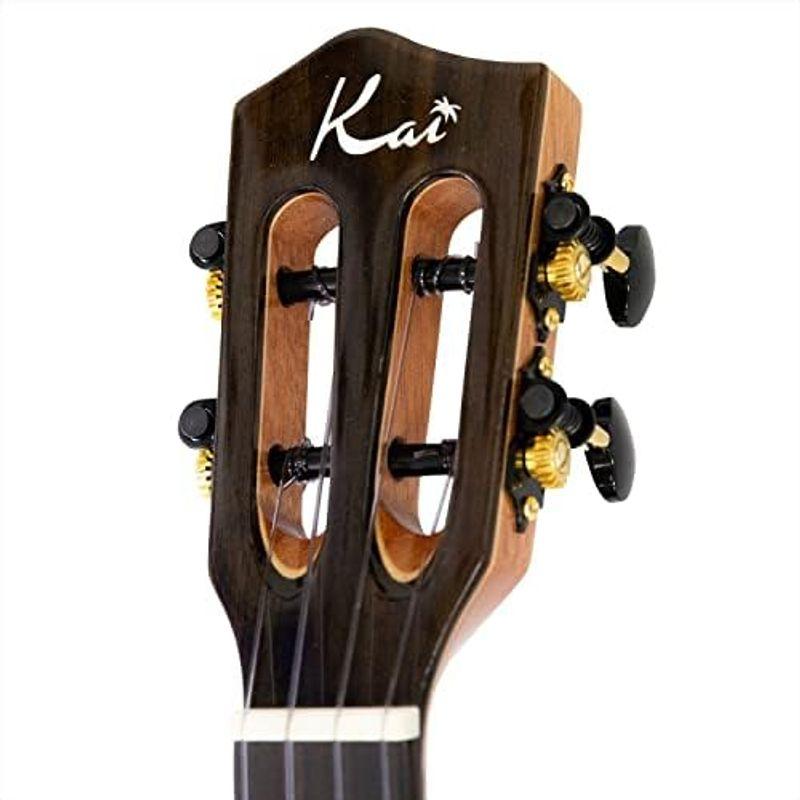 国内検品済Kai UKULELEKC-5000R コンサートサイズ ウクレレ(ケース付) ナチュラル