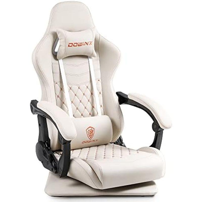 【美品】 Dowinx ゲーミング座椅子 ゲーミングチェア 座椅子 腰が疲れない 回転座椅子 おしゃれ ゲーム座椅子 ゲーミング パソコンチェア 連動
