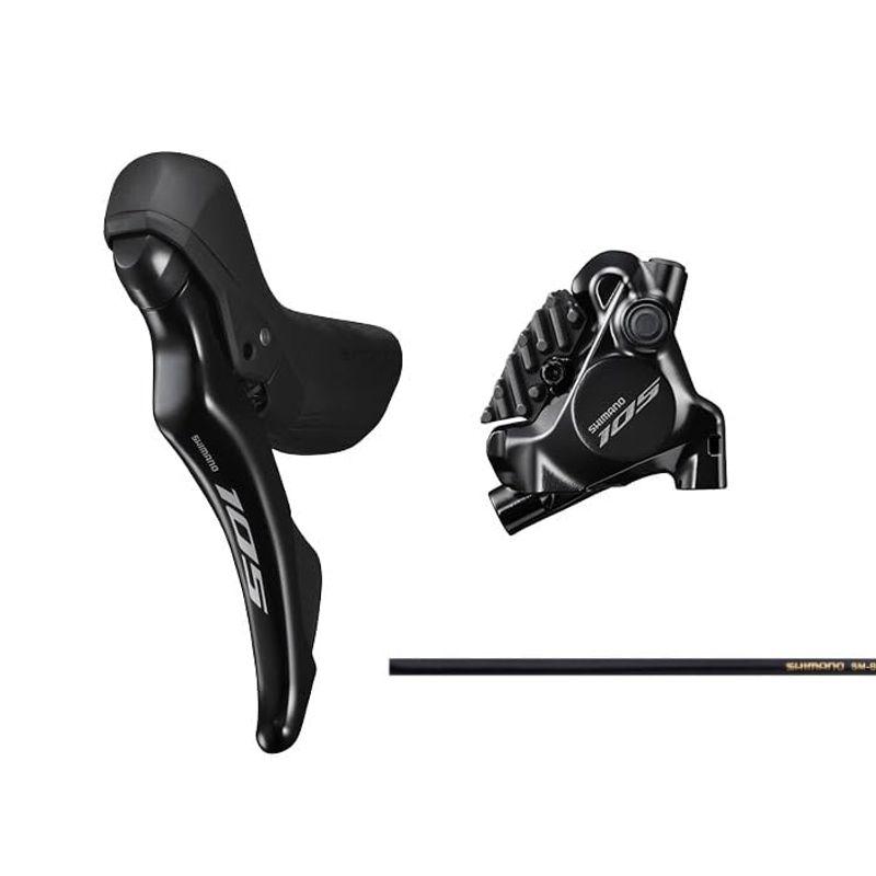 シマノ(SHIMANO) Jkit DIRECT STR7120(左) BRR7170(後) レジンパッドフィン付き ブレーキホース1