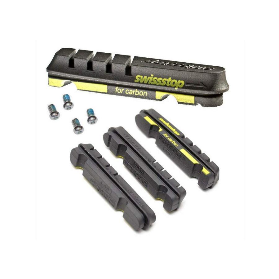 SwissStop BLACK PRINCE Flash EVO カーボンリム用 SWISS STOP(スイスストップ) FLASH EVO BLACK PRINCE カーボン