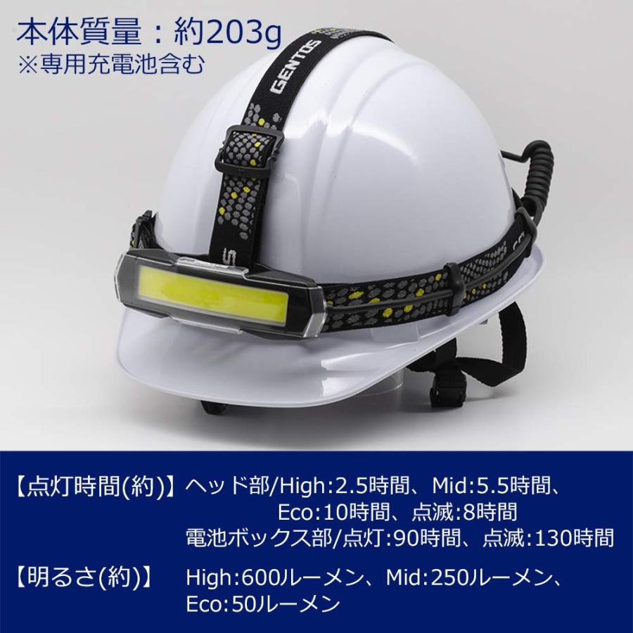 GENTOS ヘッドライト HLP-2303 NRX-180H 2セット GENTOS ジェントス NRX-180H ヘッドライト 頭につけるライト