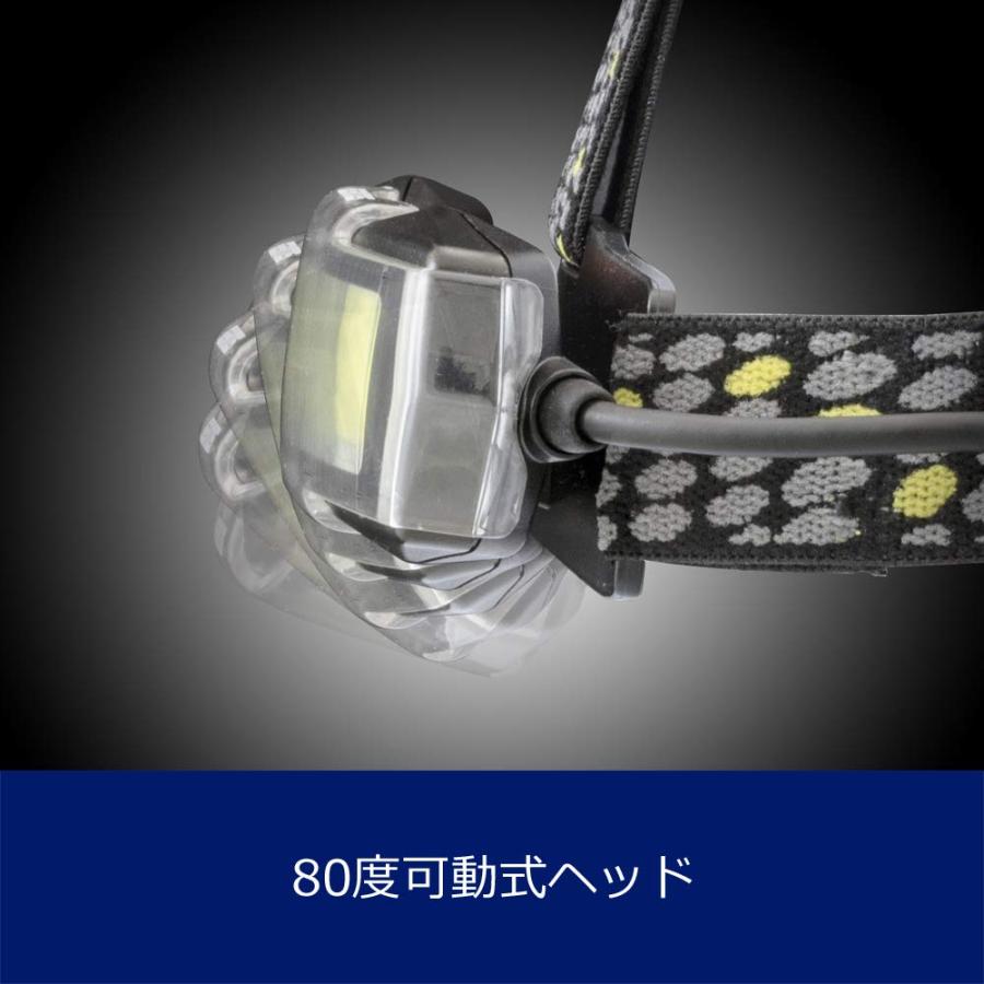 GENTOS(ジェントス) LED ヘッドライト USB充電式(専用充電池/単3