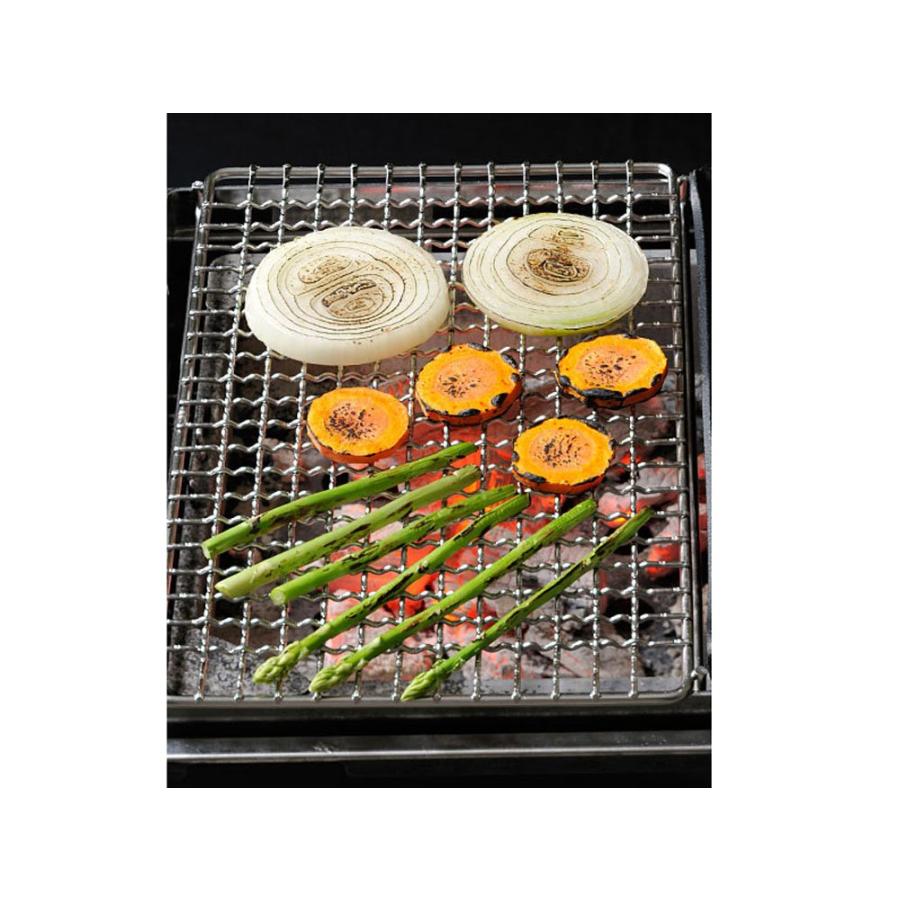 スノーピーク　焼アミステンレスハーフ Pro. 2個セット 焼アミステンレスハーフ Pro.(S-029HA) | グリルシステムの通販