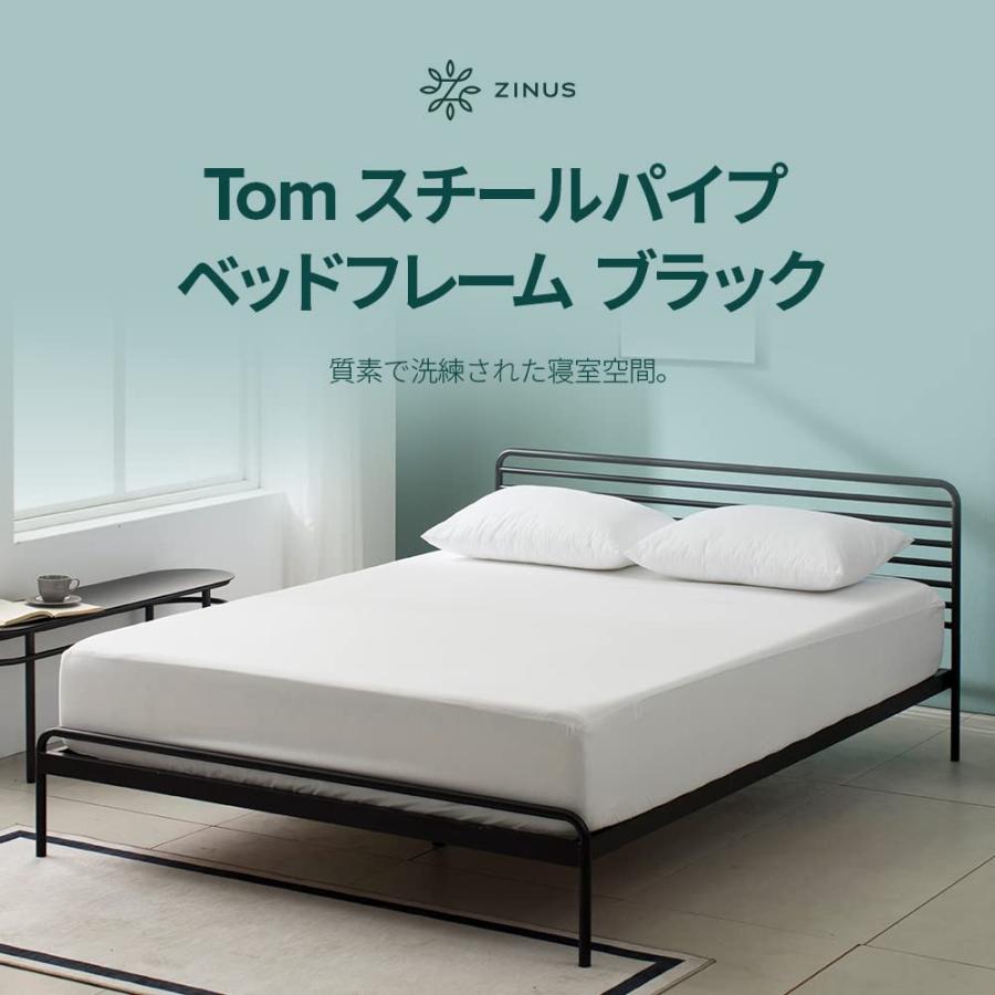 ZINUS メタル ベッドフレーム ダブル Tom l Platform ZINUS メタル ベッドフレーム ダブル Tom Metal Platform
