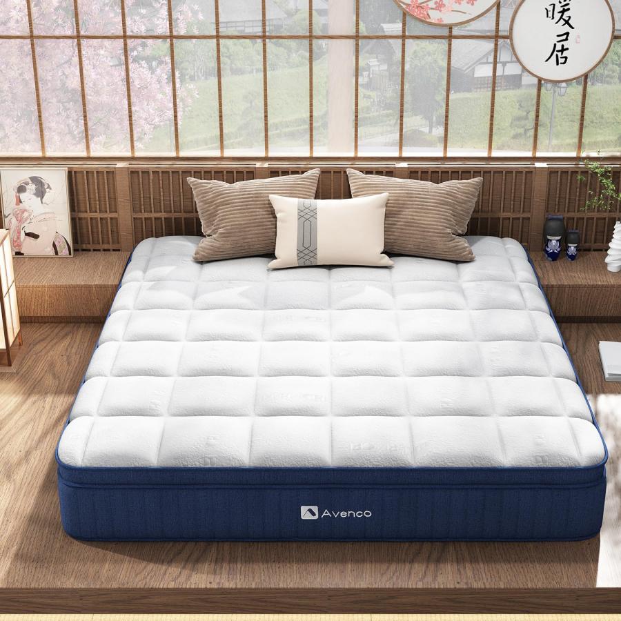 中古】マットレス シングル 厚さ26cm Avenco ポケットコイルマットレス