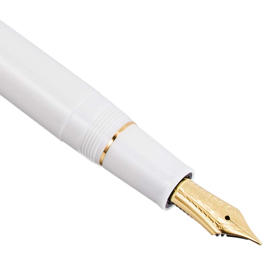 在庫品】セーラー万年筆 プロフィット21 ホワイト 中字 11-2021-410