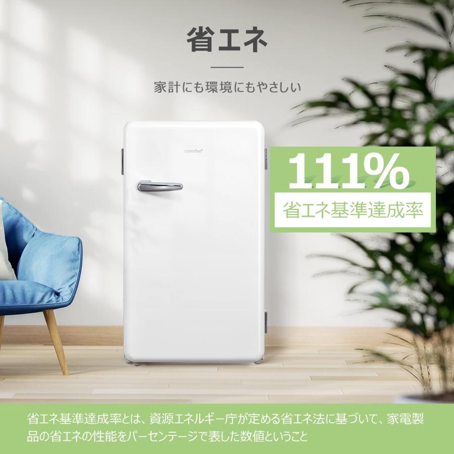 冷蔵庫　レトロ　2024年製　美品　comfee 93L 冷蔵庫 レトロ 2024年製 美品 comfee 93L 冷蔵庫 レトロ 2024年