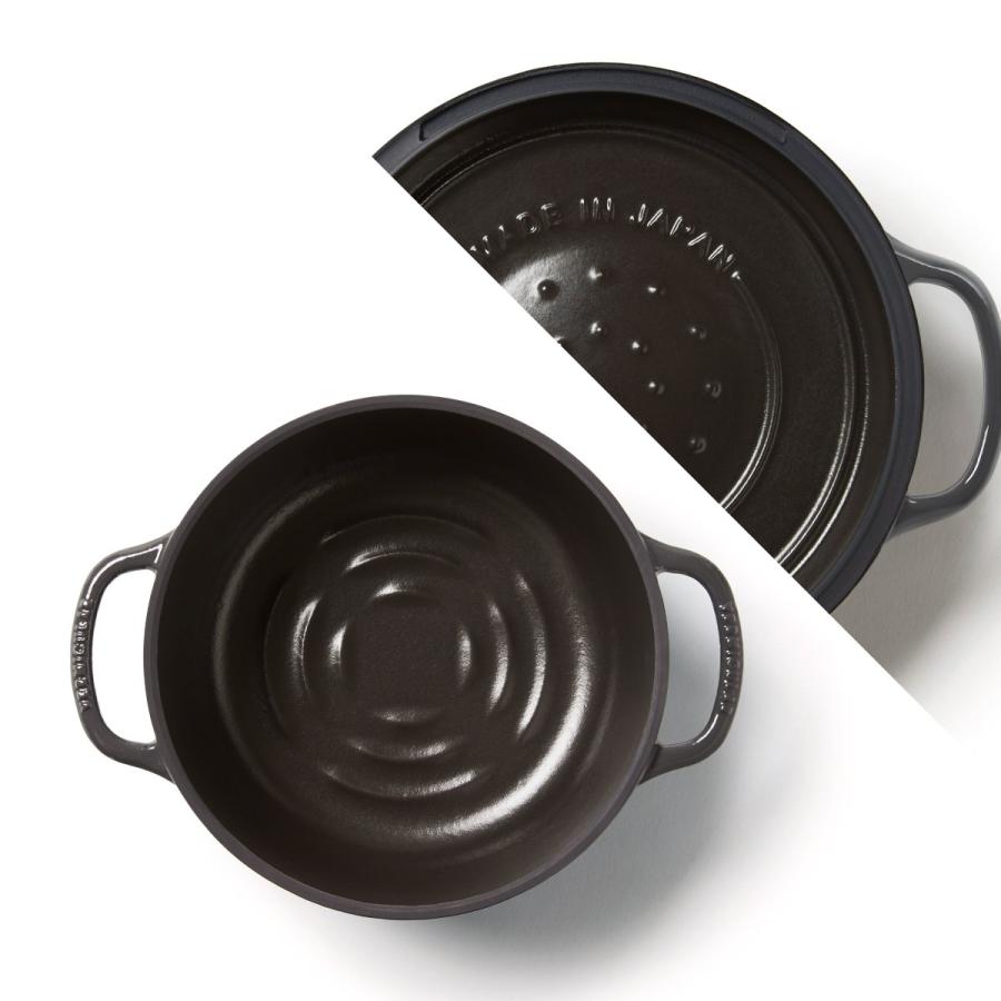 バルミューダ ライスポットミニ3合 トリュフグレー RP19A-GY バーミキュラ ライスポットミニ（3合炊き）[トリュフグレー