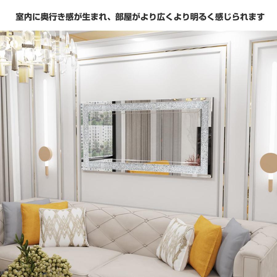 鏡 壁掛け ウォールミラー 壁掛けミラー 洗面台 120?×60? 縦横 鏡 壁掛け ウォールミラー 壁掛けミラー 洗面台 120?×60? 縦横