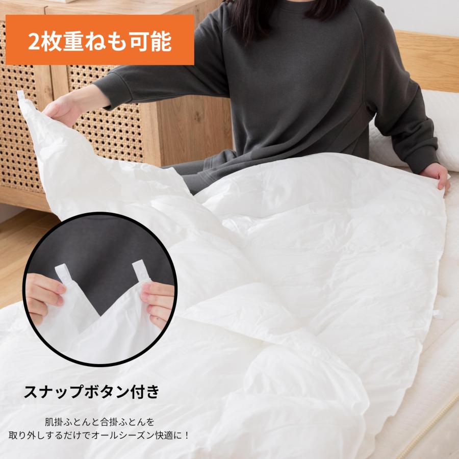 【人気商品】IWONU 掛け布団 (1.シングル, 1.デュエット（肌掛け＋合掛 IWONU 掛け布団 (1.シングル, 1.デュエット（肌掛け＋合掛け