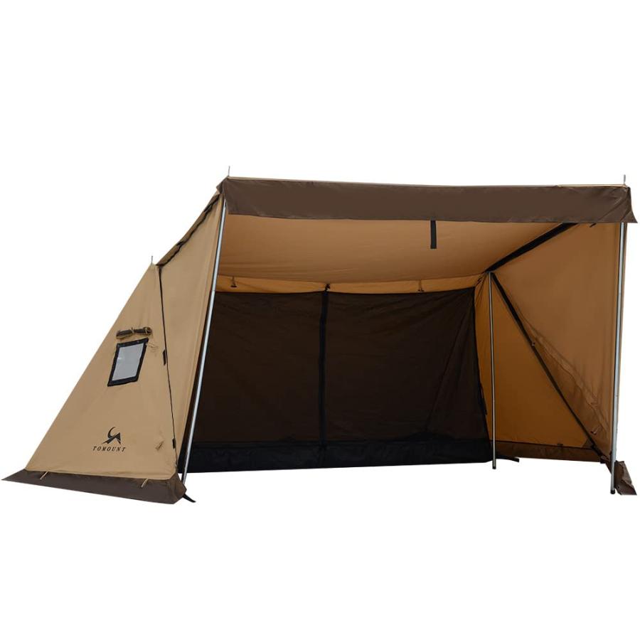 TOMOUNT パップテント TC軍幕 ソロテント 2人用 ポリコットン TOMOUNT パップテント TC軍幕 ソロテント 2人用 ポリコットン