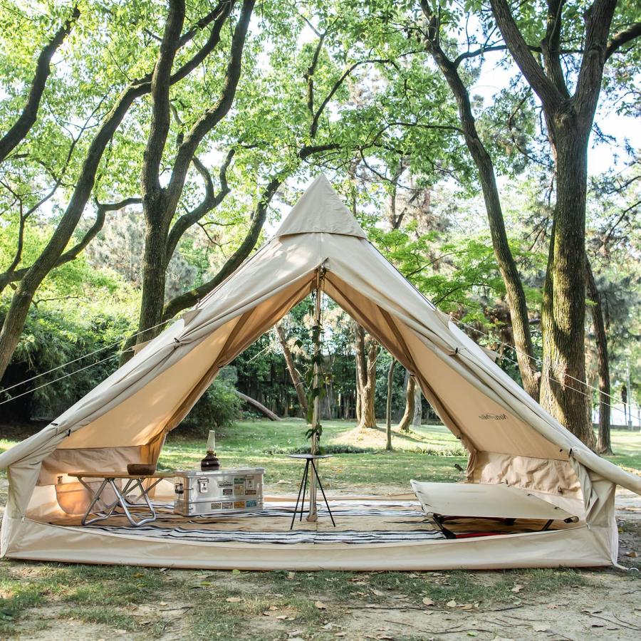 Naturehike公式ショップ ワンポールテントベルテント 2-8人 ポリ