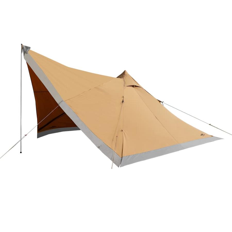 SoomloomテントKhufu(S)スクエアワンポールTC素材ポリコットン SoomloomテントKhufu(S)スクエアワンポールTC素材ポリコットン