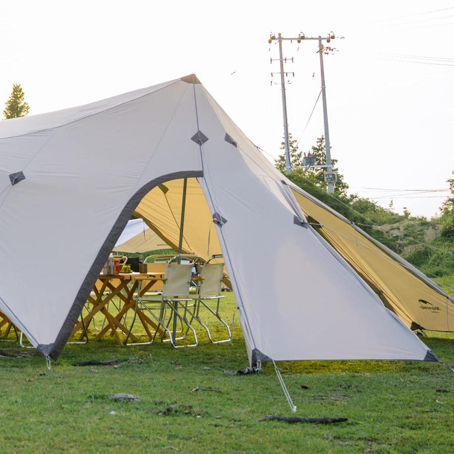 Naturehike公式ショップ シェルター テント 大型 37畳広さ タープ