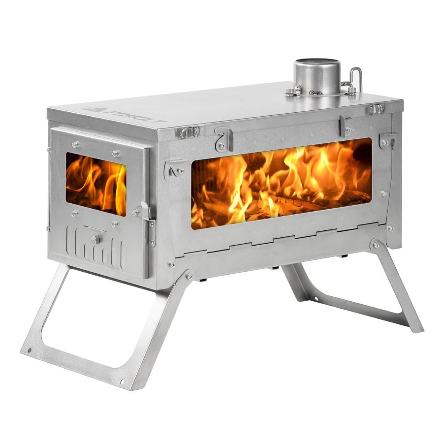 POMOLY T1 Woods Night チタン　限定　薪ストーブ T1 ストーブ テント用薪テントストーブ | キャンプに最高な