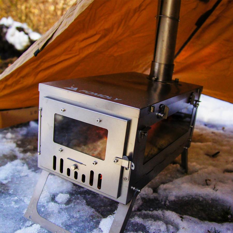 POMOLY Ti （限定 ）チタンストーブ アウトドア 薪ストーブ