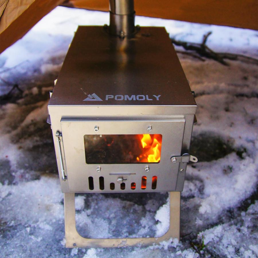 POMOLY Ti （限定 ）チタンストーブ アウトドア 薪ストーブ