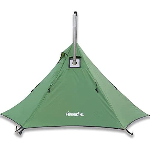 FireHiking 超軽量 ワンポールテント 煙突穴付き ティピーテント