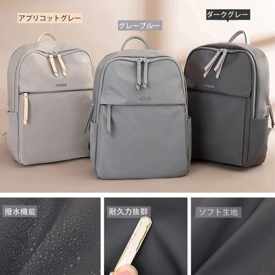 美品 ✨️ DIESEL リュック 防水 PUコーティング 黒 PC A4可 SUNLUTO レディース リュック 防水 防盗 大容量 バックパック