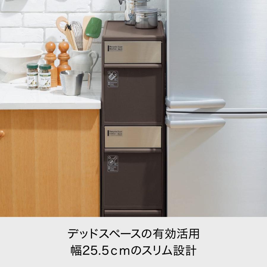 ライクイット (like-it) ペダル式 ゴミ箱 多段 分別スイング