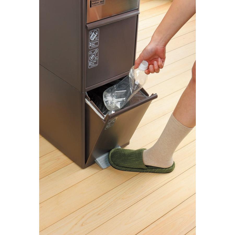 新品 ライクイットlike-it ペダル式ゴミ箱 分別スイングストッカーワイド Amazon｜ライクイット (like-it) ペダル式 ゴミ箱 多段 分別スイング