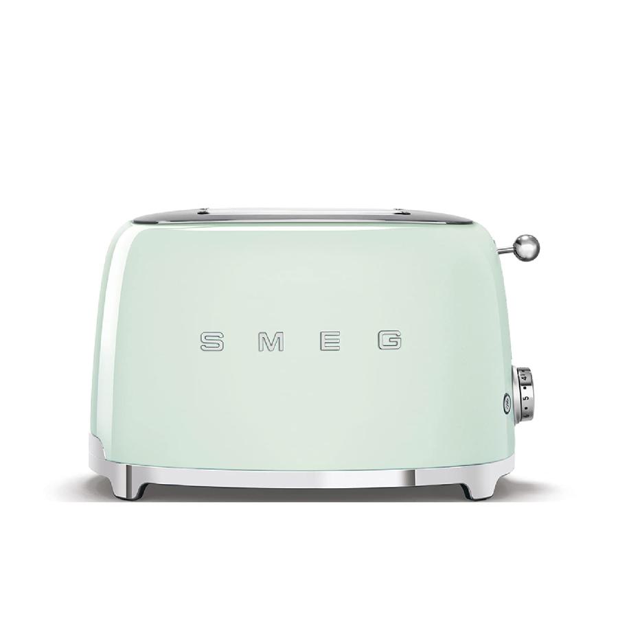 【日本正規品】SMEG スメッグ トースター（2枚焼） (パステルグリーン未使用 日本正規品】SMEG スメッグ トースター（2枚焼） (パステル