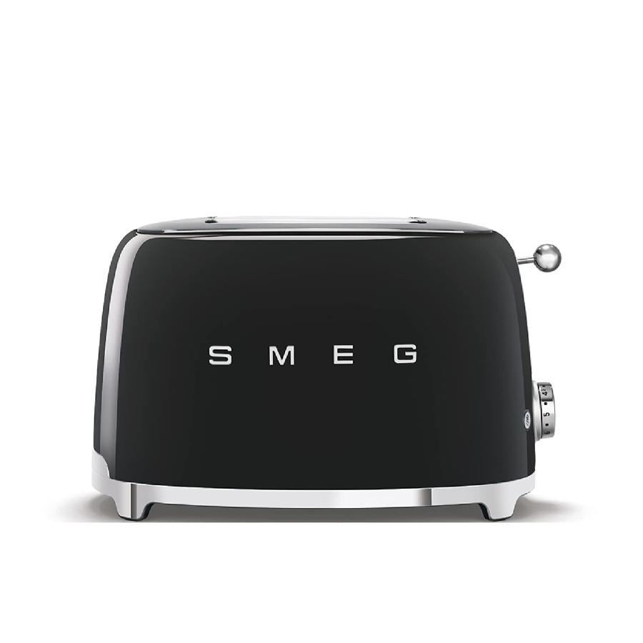 日本正規品SMEG スメッグ トースター(2枚焼) (ブラック 日本正規品SMEG スメッグ トースター(2枚焼) (ブラック