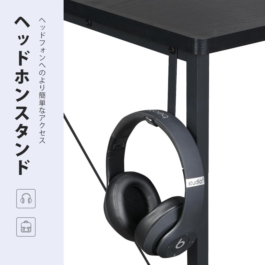 YeTom パソコンデスク pc 幅100*奥行48cm つくえ シンプル 収納