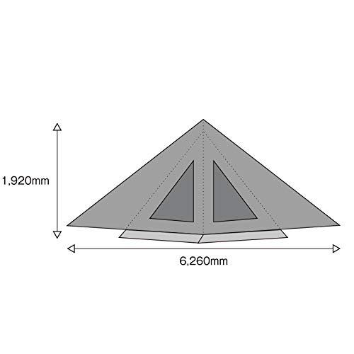 テンマクデザイン サーカスST DX専用窓付きフロントフラップ