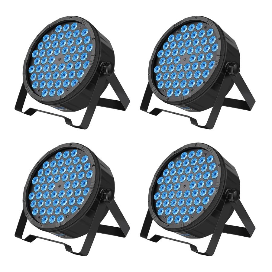 BETOPPER ステージライト 54x1.5W RGBW LED LPC008S 舞台照明 多