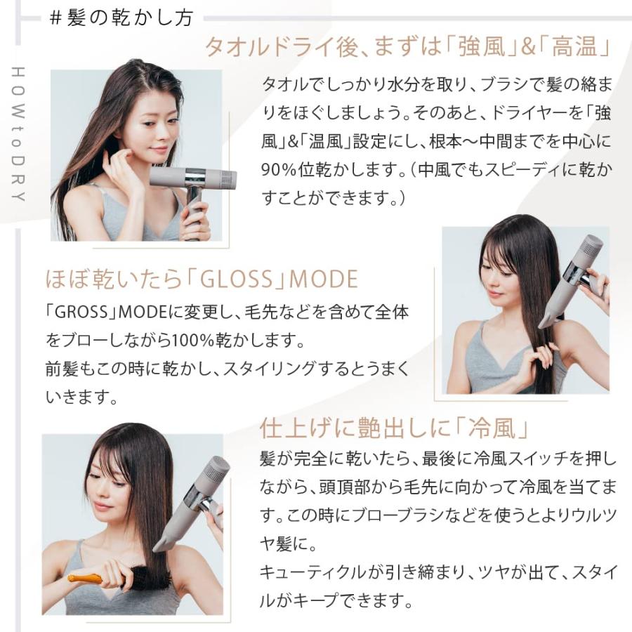 KINUJO Hair Dryer ヘアドライヤー 大風量 マイナスイオン KINUJO Hair Dryer ヘアドライヤー 大風量 マイナスイオン