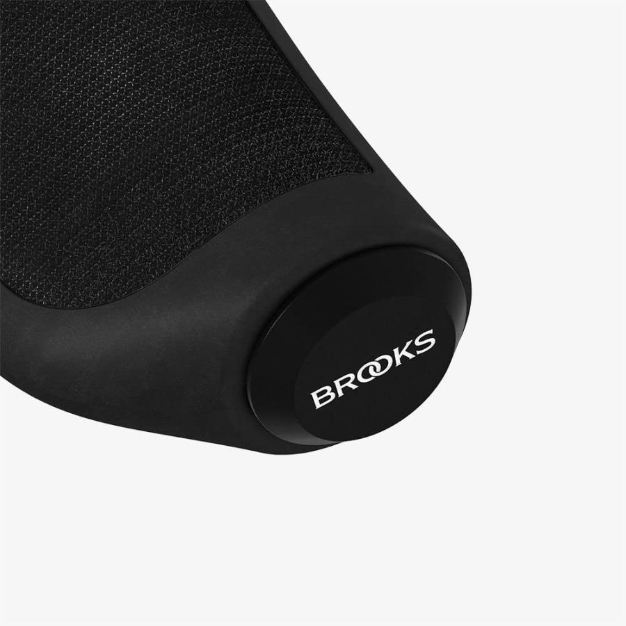 BROOKS エルゴノミック ブラックグリップ 日本正規品 BROOKS(ブルックス) 自転車 グリップ ERGONOMIC