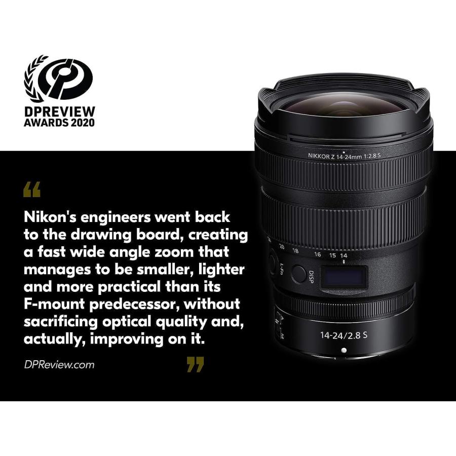 Nikon 超広角ズームレンズ NIKKOR Z 14-24mm f/2.8S Zマウント Nikon 超広角ズームレンズ NIKKOR Z 14-24mm f/2.8S Zマウント