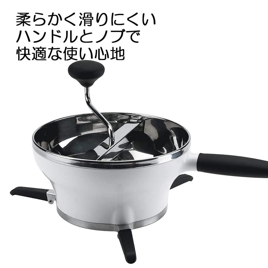 OXO(オクソー) 裏ごし器 フード ミル ホワイト : utilityfactory