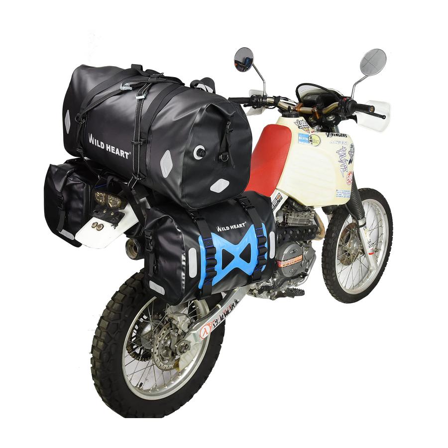 WILD HEART 防水 バッグ オートバイ サドルバッグ 50 L タンク WILD HEART 防水 バッグ オートバイ サドルバッグ 50 L タンク