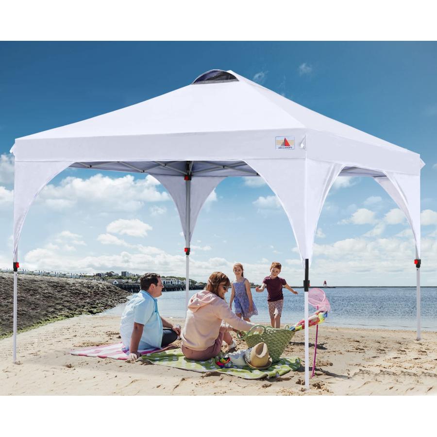ABCCANOPY タープテント ワンタッチ 3段階調節 ベンチレーション ABCCANOPY タープテント ワンタッチ 3段階調節 ベンチレーション