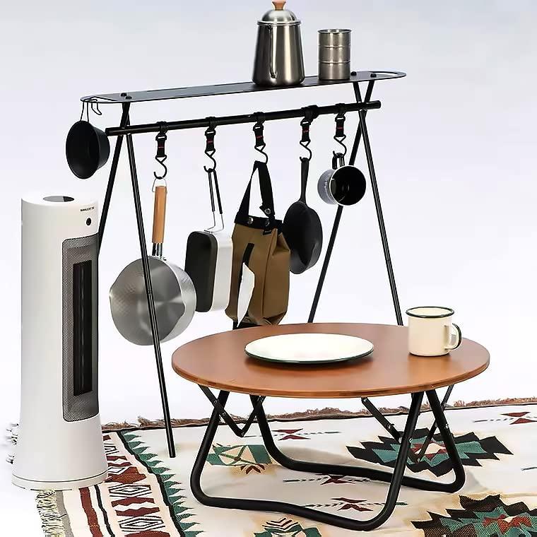 DPISILYY ランタンスタンド ハンギングラック ランタンハンガー