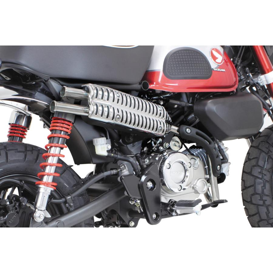 スペシャルパーツ武川 (TAKEGAWA) スクランブラーマフラー モンキー125