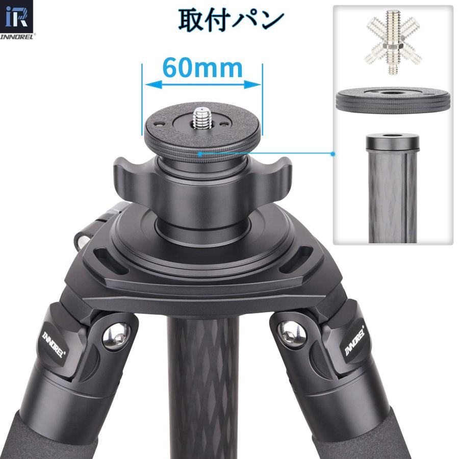 INNOREL センターポール 三脚 延長ポール 直径40mm パイプ 10 INNOREL センターポール 三脚 延長ポール 直径40mm パイプ 10