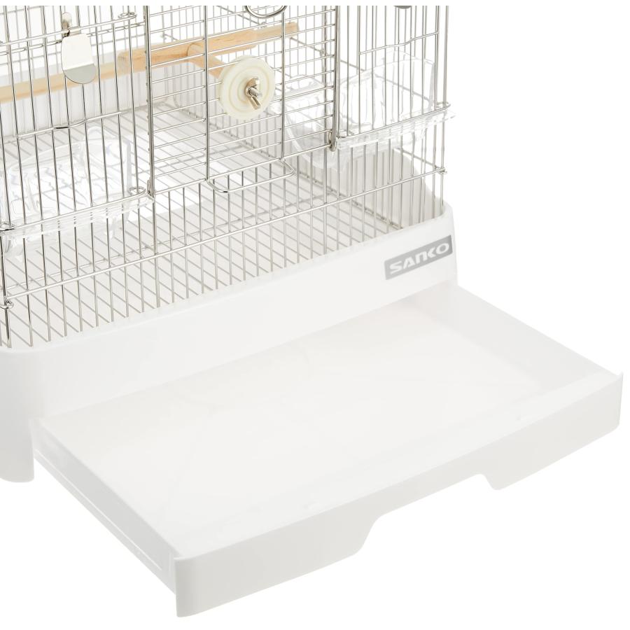 サンコーイージーホーム37 Bird-WH ステンレス製手乗り鳥かご 9997446 ☆いつでも特価☆【サンコー】イージーホーム