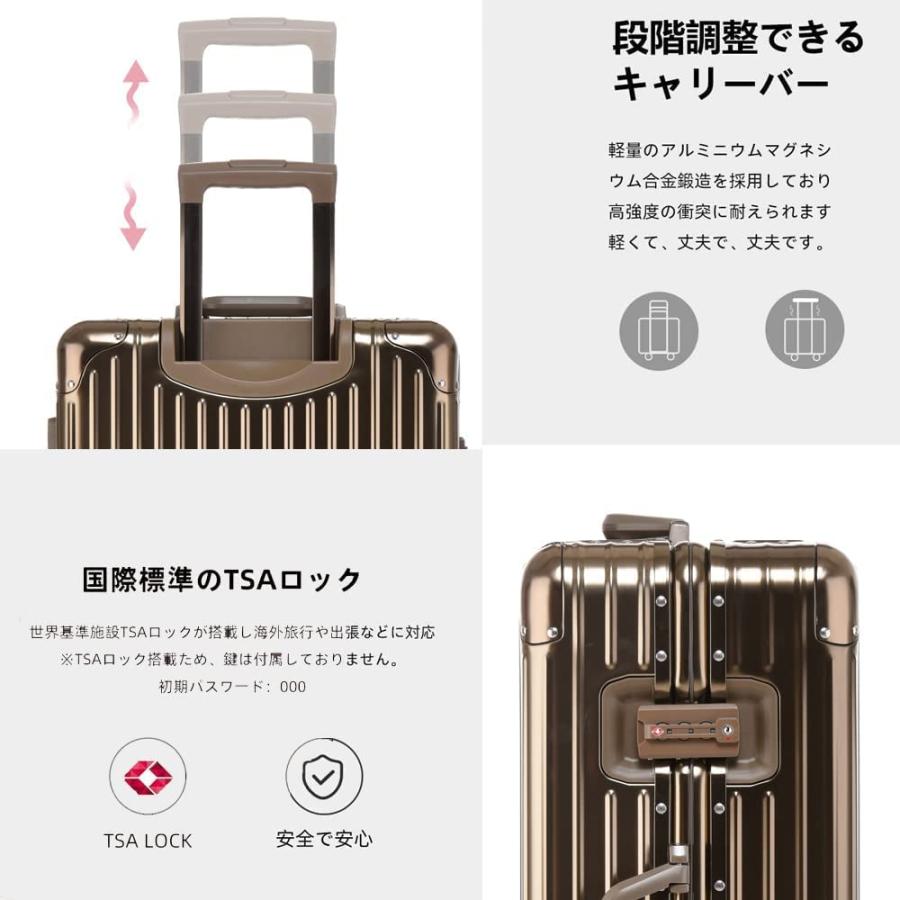 lanbao スーツケース オールアルミ合金 キャリーケース アルミ lanbao スーツケース オールアルミ合金 キャリーケース アルミ