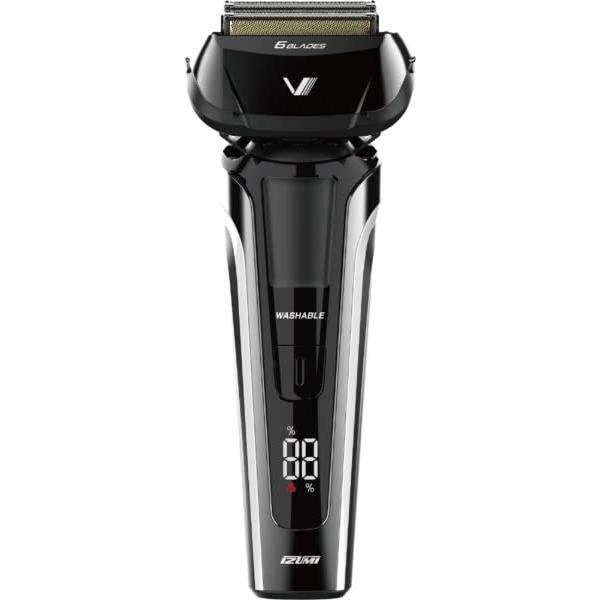 泉精器 IZF-V951-H(グレー) ハイエンドシリーズ 往復式シェーバー 6枚 