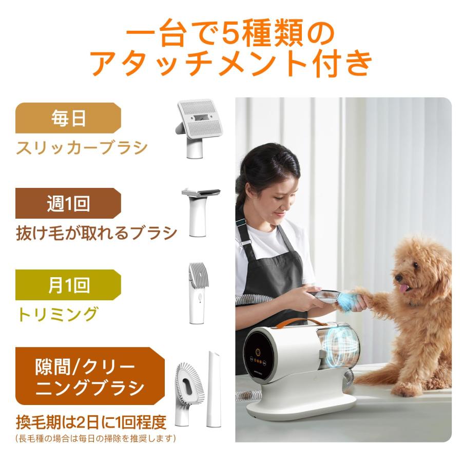 犬用バリカン AIRROBO ペット用バリカンセット グルーミング掃除機 楽天市場】【クーポンで最大2,300円OFF】ペット バリカン 掃除機